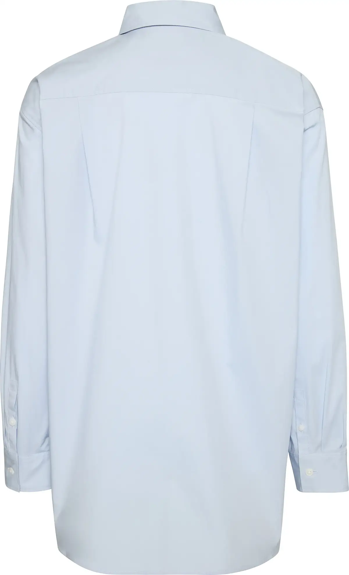 Calvin Klein POPLIN RELAXED SHIRT Kadın Mavi Gömlek