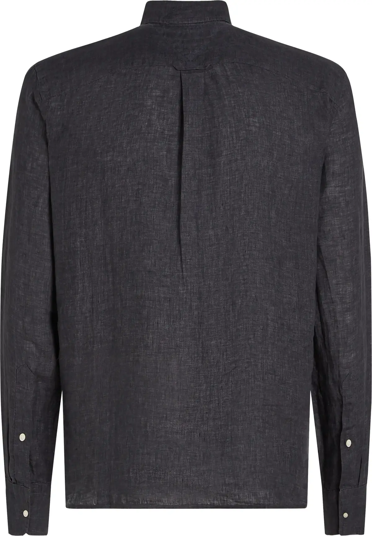 Tommy Hilfiger PIGMENT DYED LI SOLI, BDS Siyah Erkek Gömlek