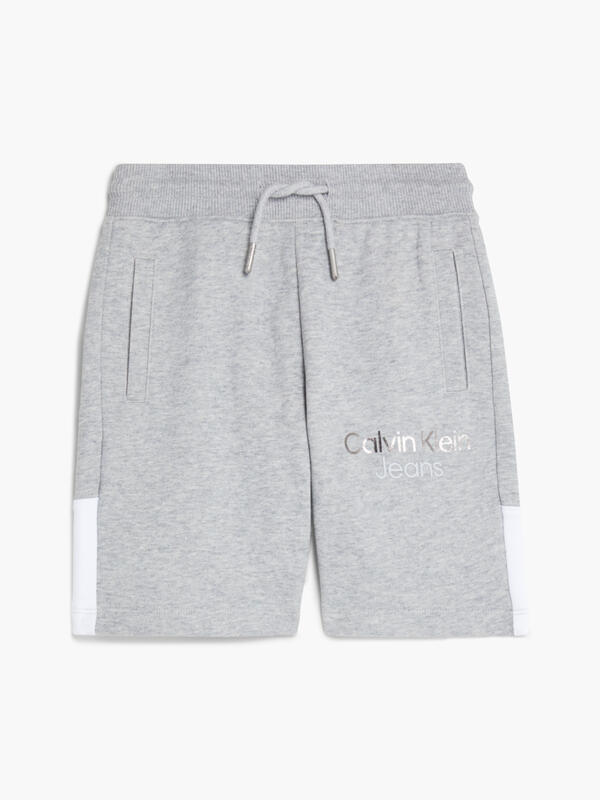 Calvin Klein COLOR BLOCK SHORTS Erkek Gri Şort