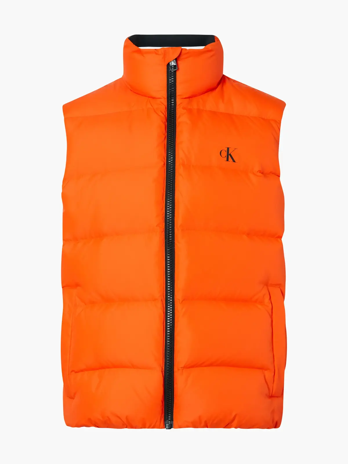 Calvin Klein ESS DOWN VEST Erkek Turuncu Yelek