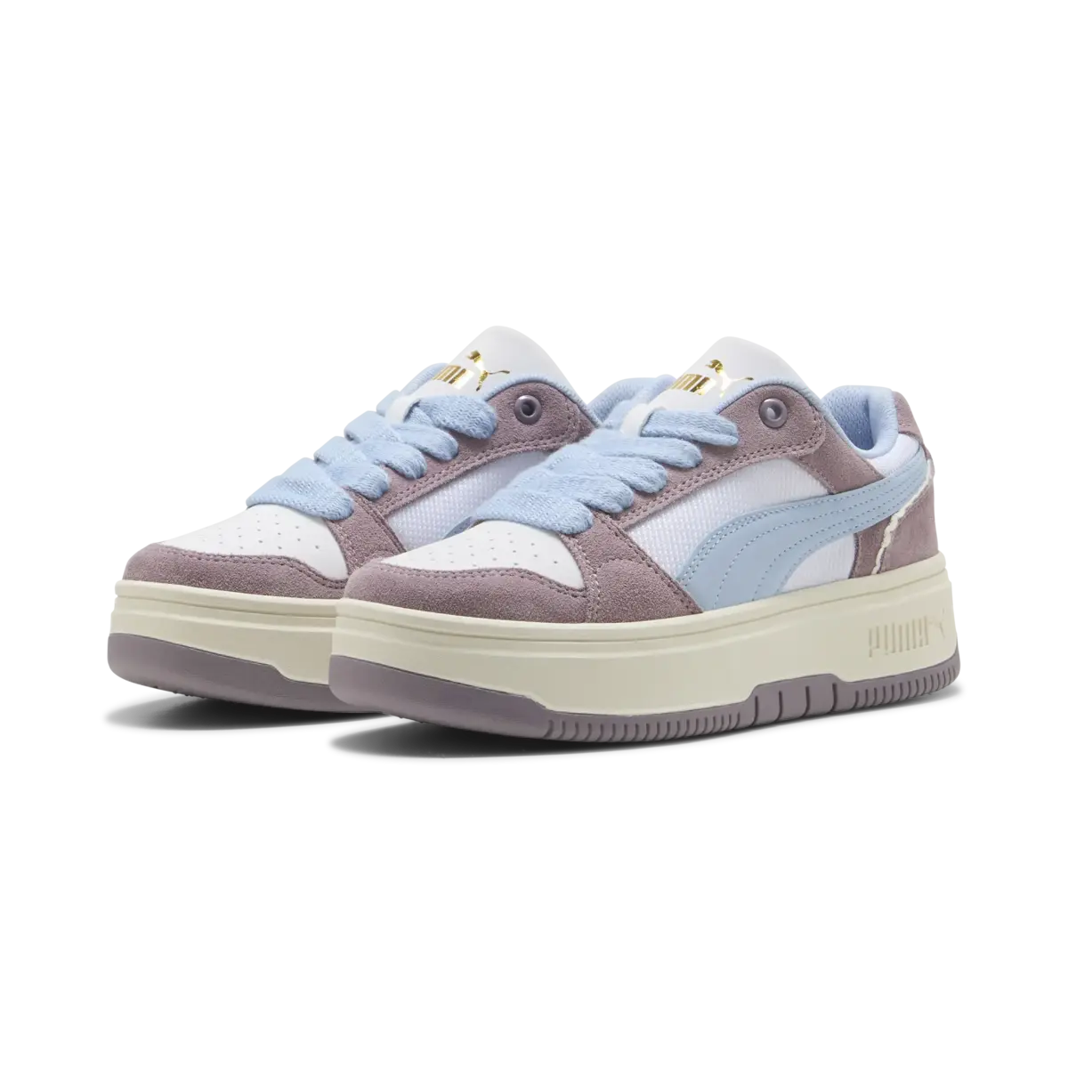 Puma Rebound Femme Memoires Jr Beyaz Kadın Spor Ayakkabı & Sneaker