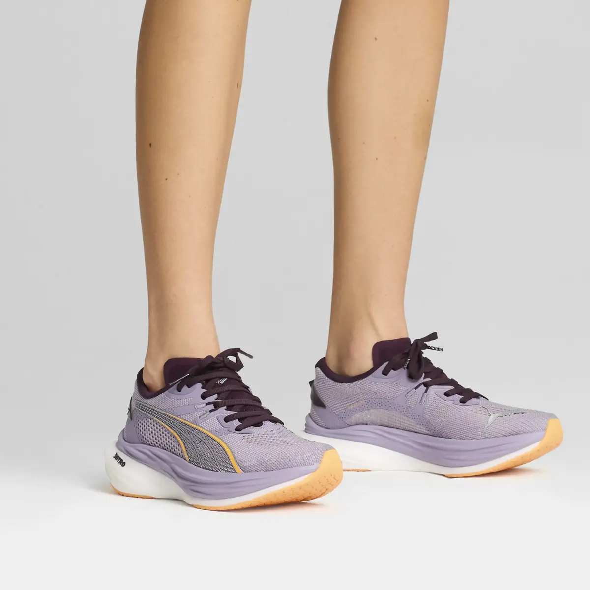 Puma Deviate NITROTM3 Wns Mor Kadın Spor Ayakkabı