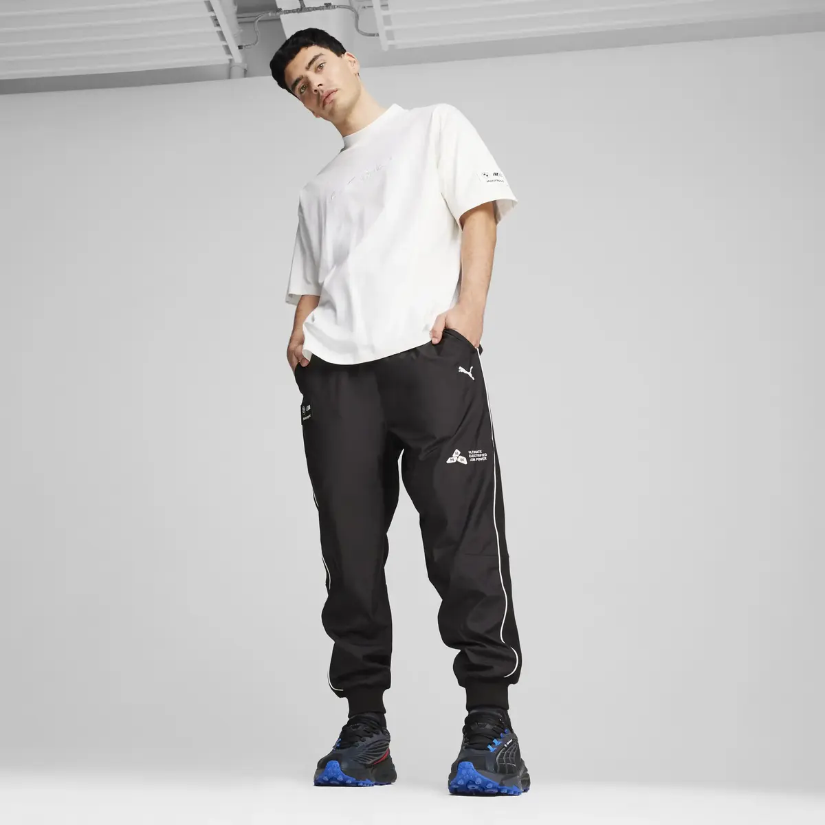 Puma BMW MMS STATEMENT PANTS Siyah Erkek Eşofman Altı
