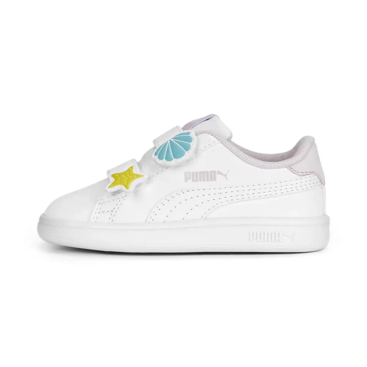Puma Smash v2 Mermaid V Beyaz Kız Çocuk Ayakkabı