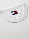 Tommy Hilfiger TJM REG BADGE TEE EX, YBL Beyaz Erkek T-Shirt & Polo
