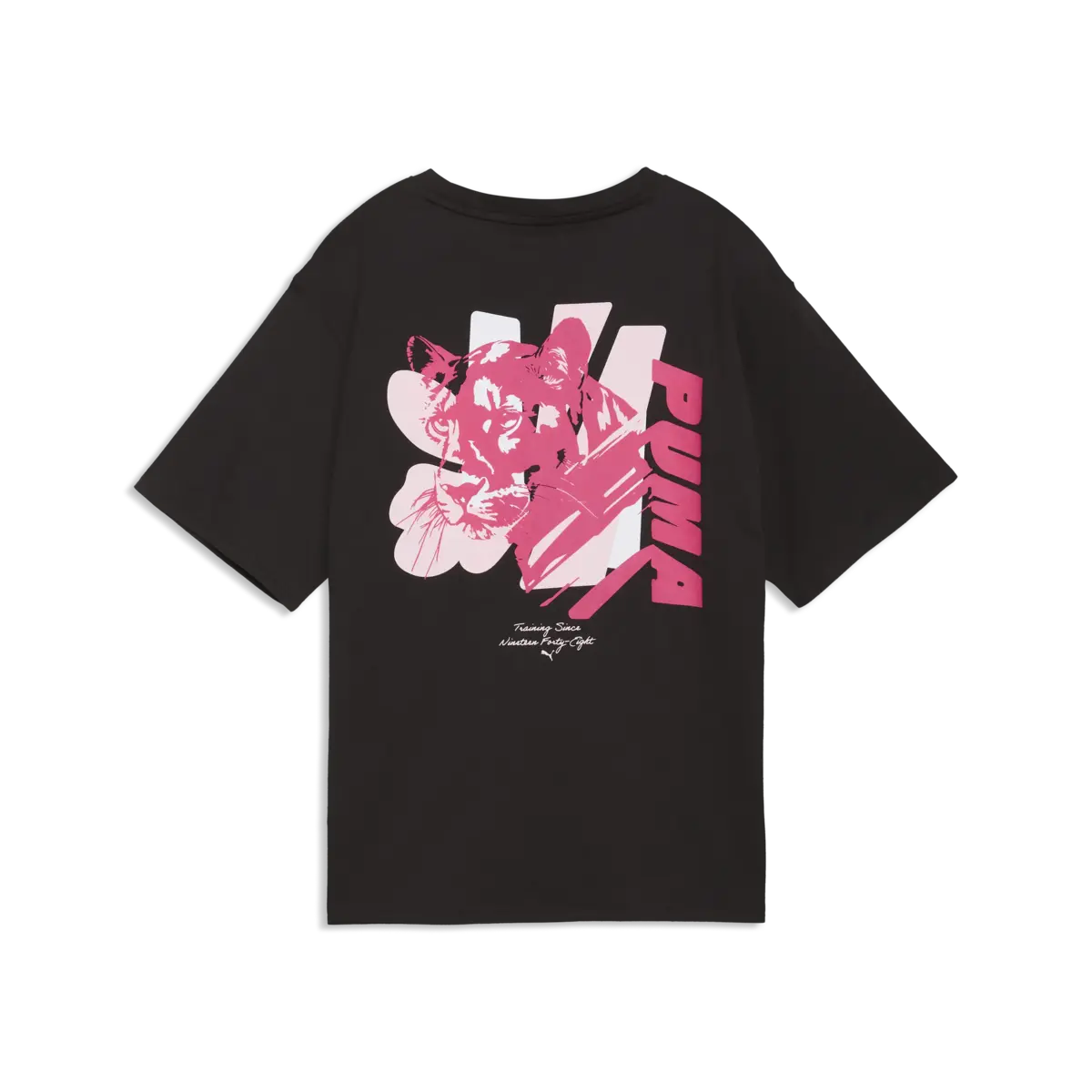 Puma W Puma Cat Graphic Tee Siyah Kadın T-Shirt