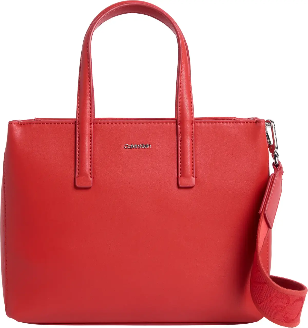 Calvin Klein CK MUST SMALL TOTE, IMV Kırmızı Kadın Çanta