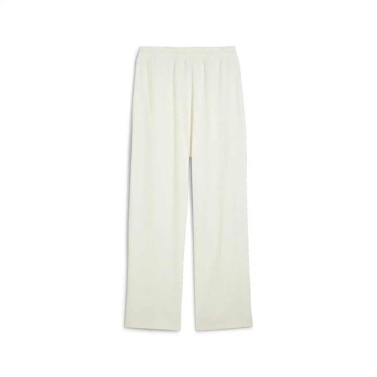 Puma CLASSICS Ribbed Relaxed Pants Bej Kadın Eşofman Altı