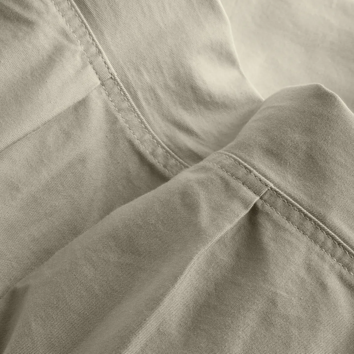 Calvin Klein MONOLOGO CASUAL BADG Erkek Krem Chino