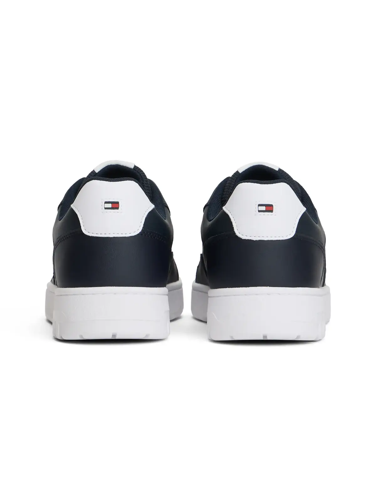 Tommy Hilfiger TH BASKET CORE STRIP Siyah Erkek Günlük Spor Ayakkabı