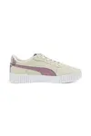 Puma Carina 2.0 Tartan Kırık Beyaz Kadın Günlük Spor Ayakkabı