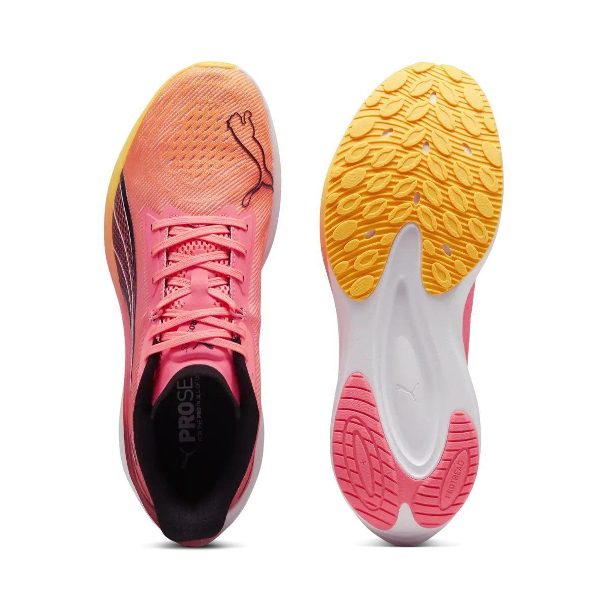 Puma Darter Pro Turuncu Unisex Yürüyüş ve Koşu Ayakkabısı