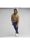 Puma ESS ELEVATED Embroidered Tee Bej Erkek T-Shirt