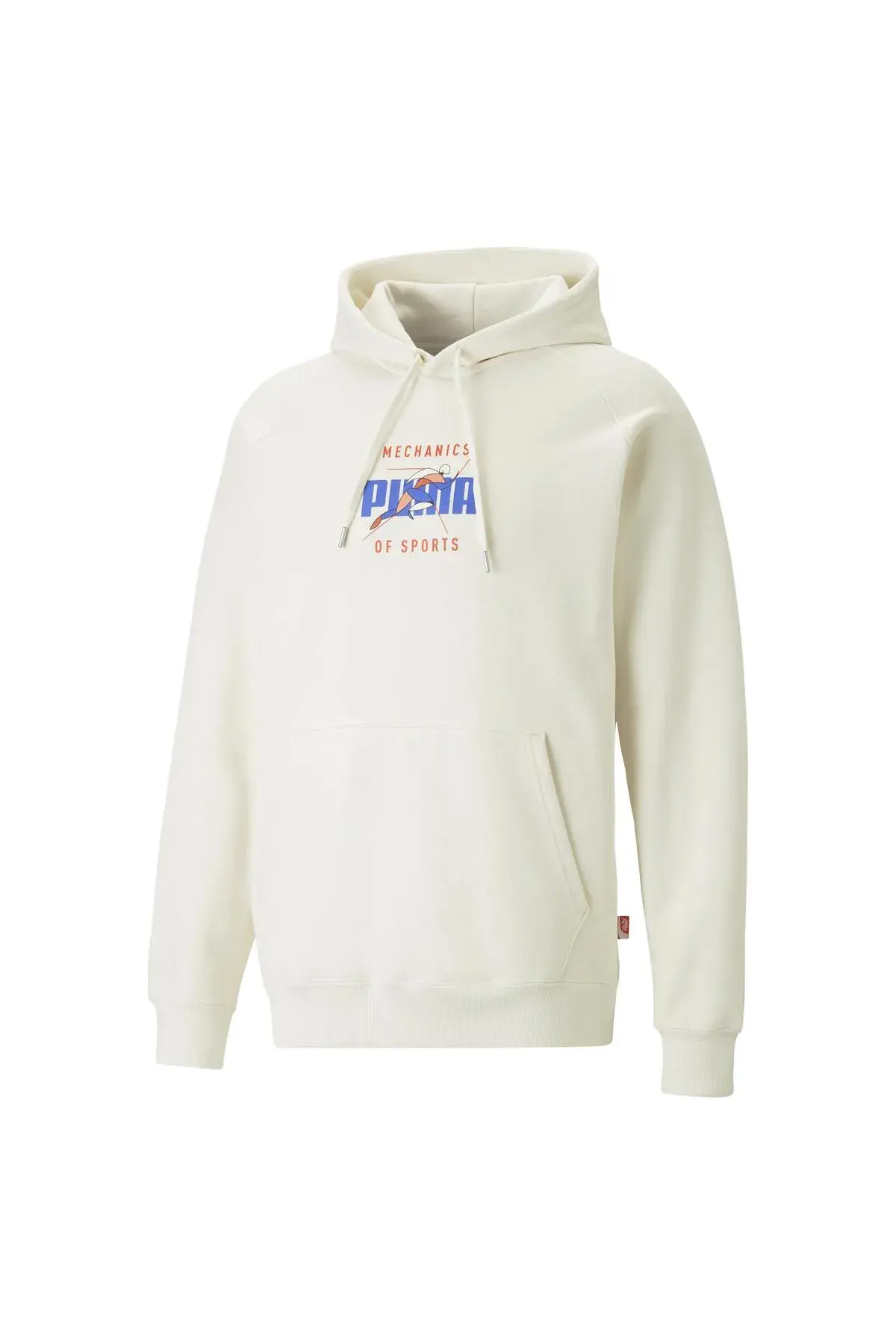 Puma Track Meet Hoodie Kırık Beyaz Erkek Hoodie