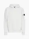 Calvin Klein SOFT STRUCTURED HOOD Erkek Krem Hoodie