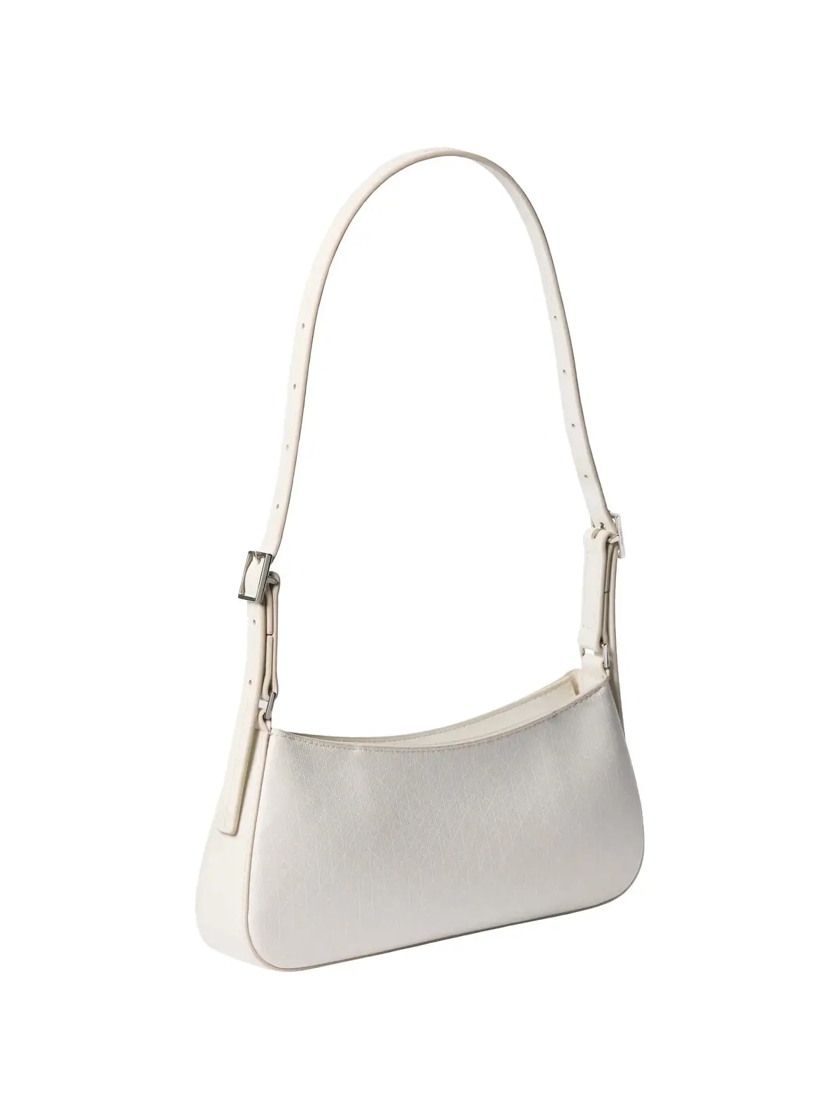 Calvin Klein EMBLEM AOP SMALL SHO Krem Omuz Çantası