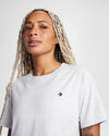 CONVERSE SPORTY TEE CONVERSE BLACK Gri Kadın T-Shirt