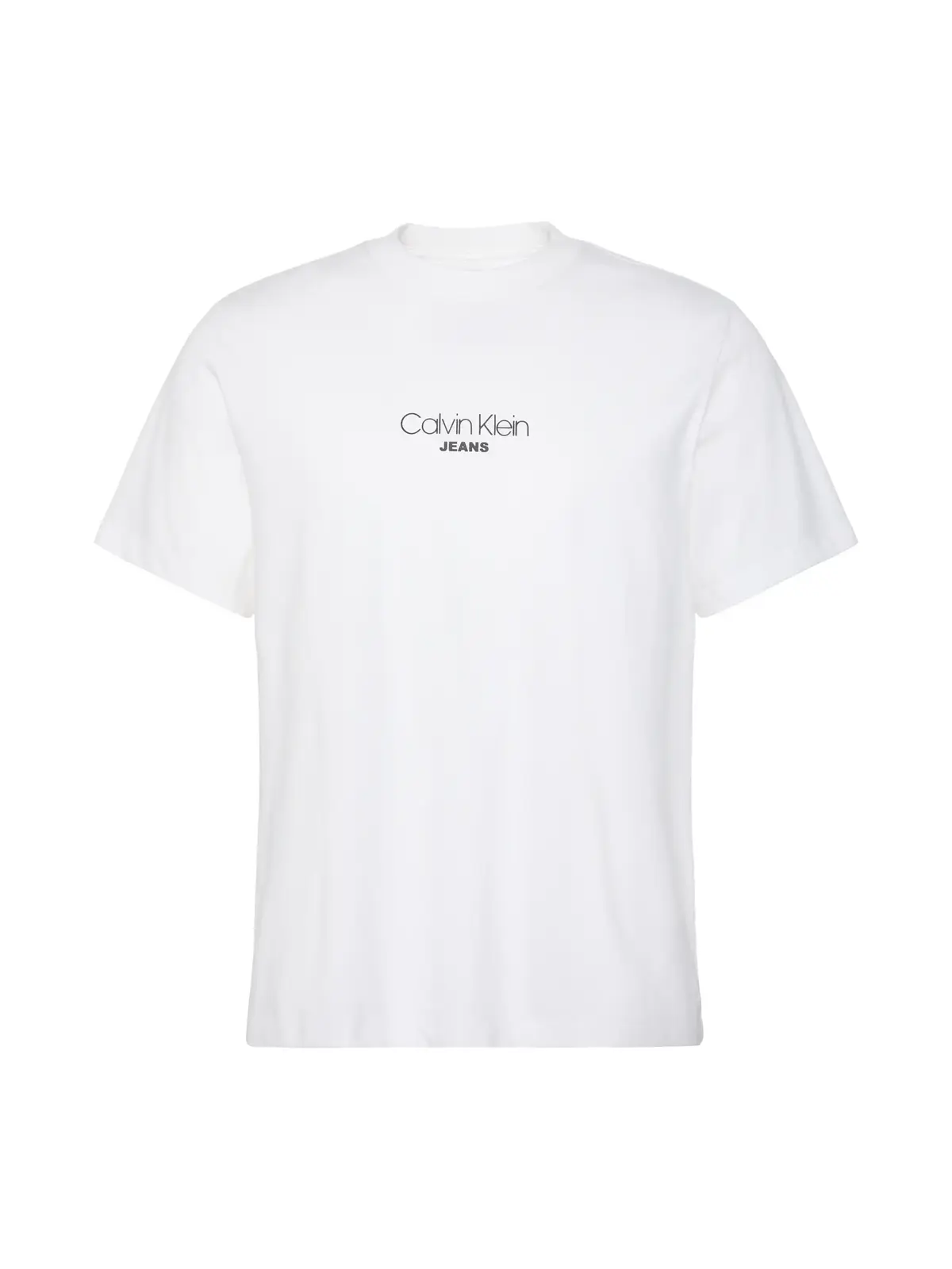 Calvin Klein SS 20S ACID WASH GRA Beyaz Erkek Tişört