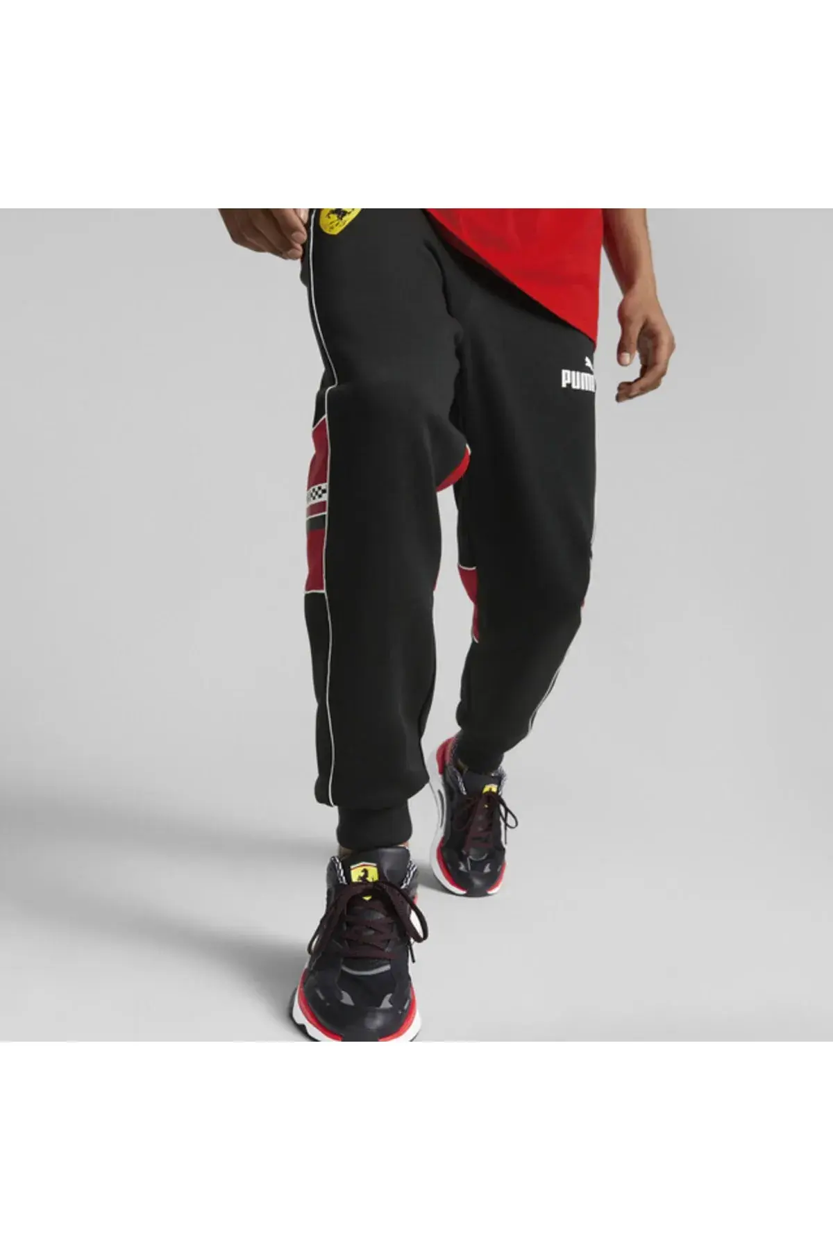 Puma Ferrari Race Sds Sweat Pants Siyah Erkek Eşofman Altı