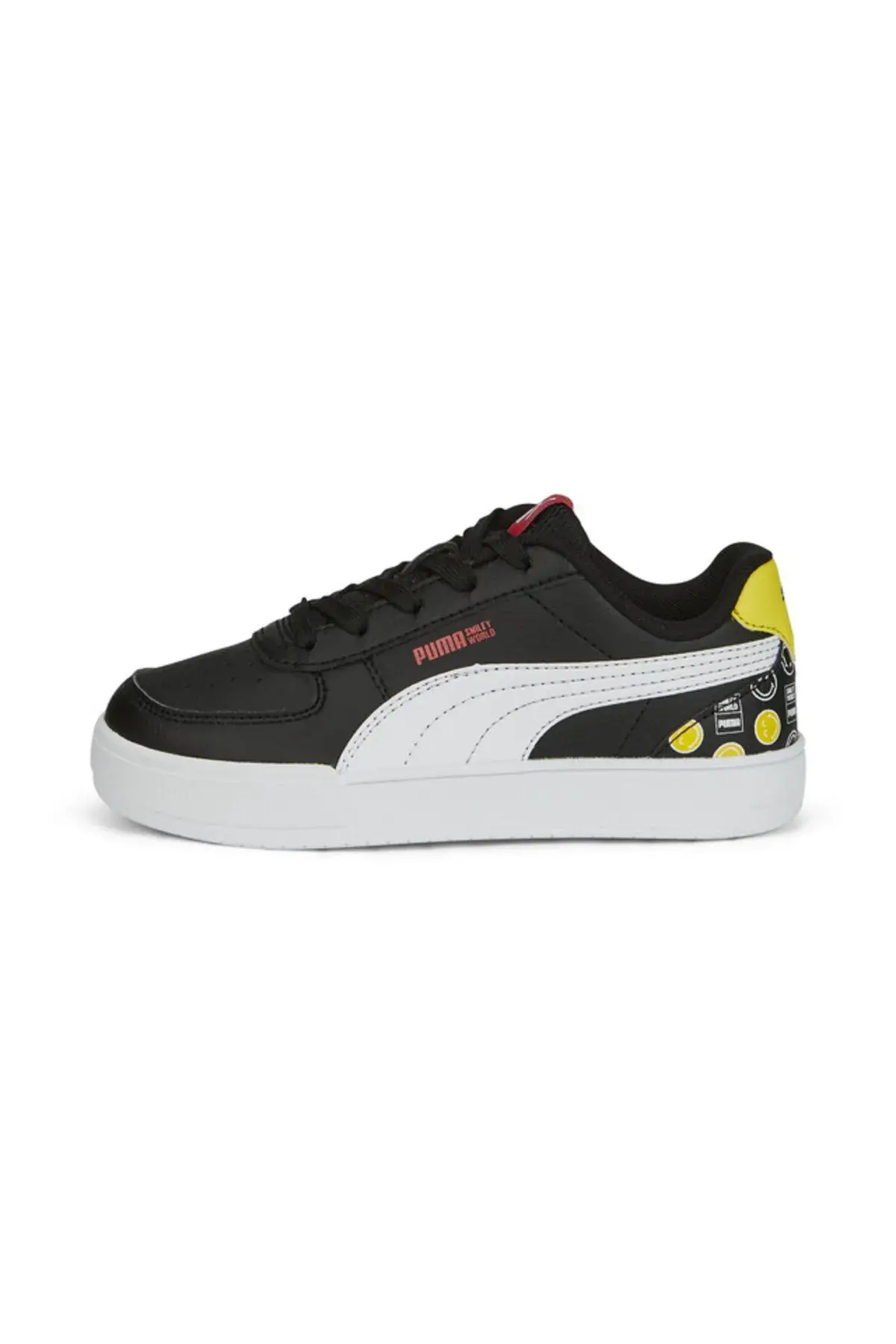 Puma Caven Smıleyworld Jr Siyah Kadın Çocuk Günlük Spor Ayakkabı
