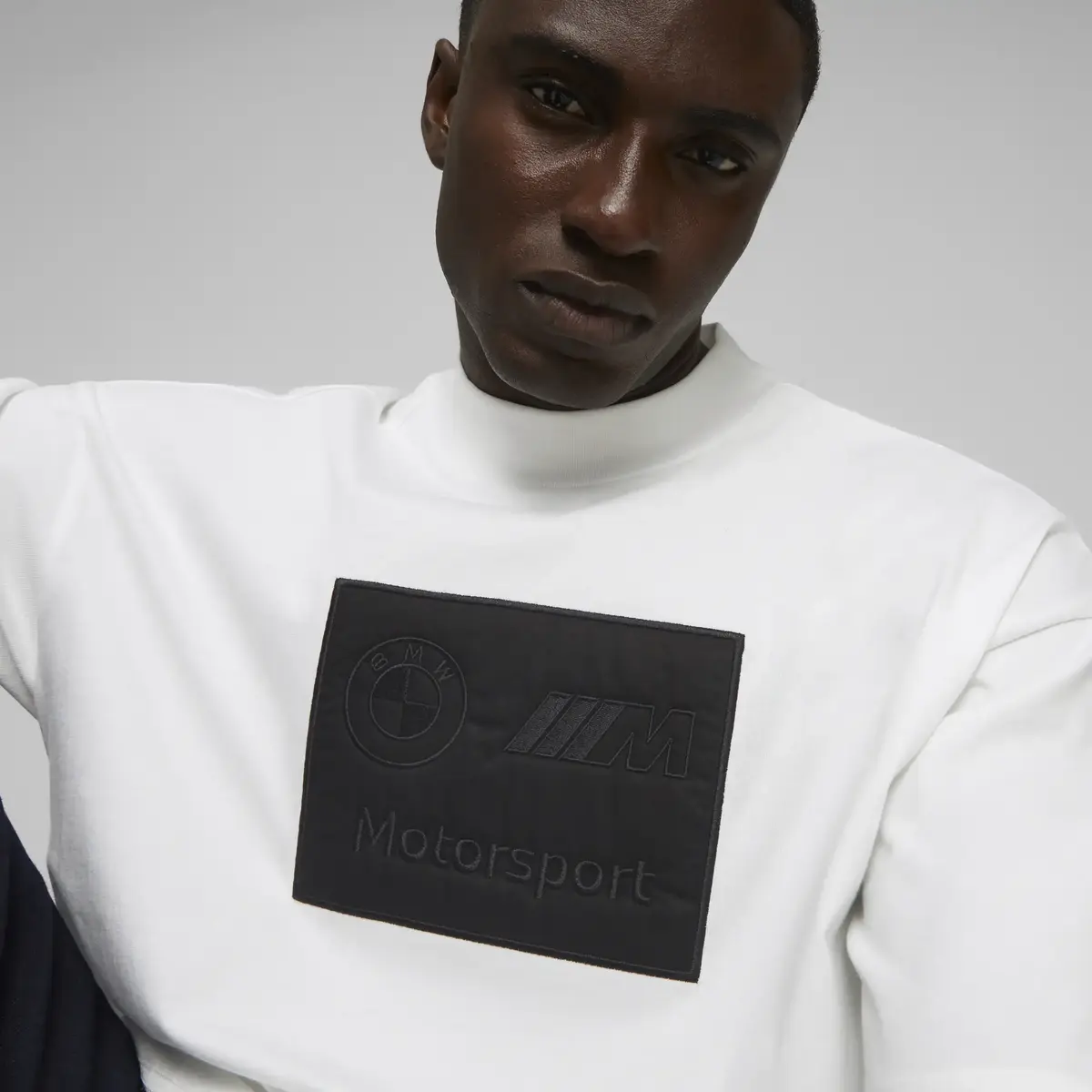 Puma BMW MMS Statement Logo Tee Beyaz Erkek T-Shirt