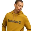 Timberland KENNEBEC RIVER Linear Logo Hoodie Bej Erkek Sweatshirt & Hoodie