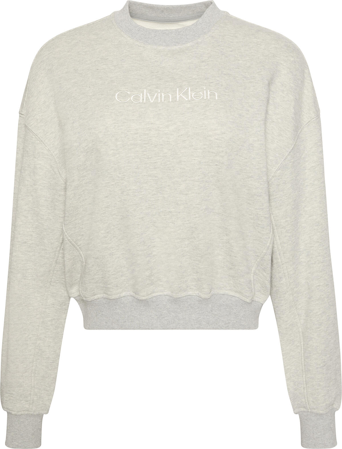 Calvin Klein PO SWEATSHIRT Gri Kadın Sweatshirt