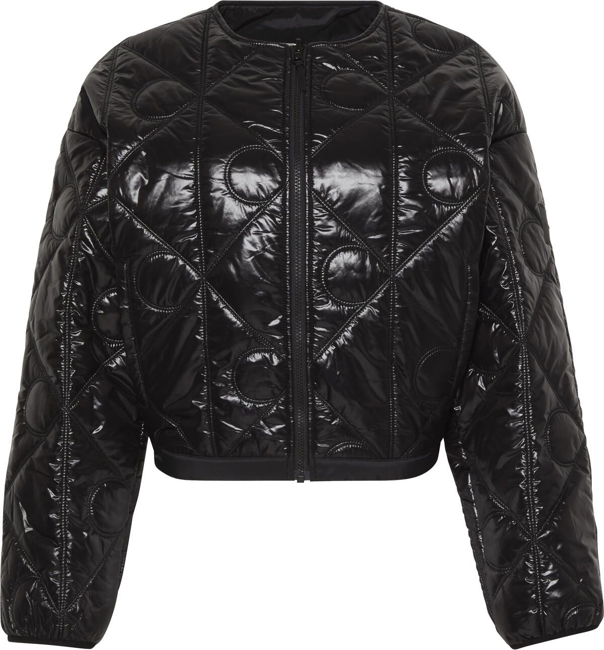 Calvin Klein LOGO QUILTED INSULATED LINER JAC Siyah Kadın Mont Calvin Klein LOGO QUILTED INSULATED LINER JAC Siyah Kadın Mont