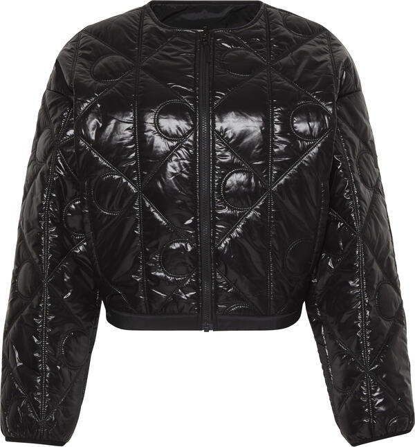 Calvin Klein LOGO QUILTED INSULATED LINER JAC Siyah Kadın Mont