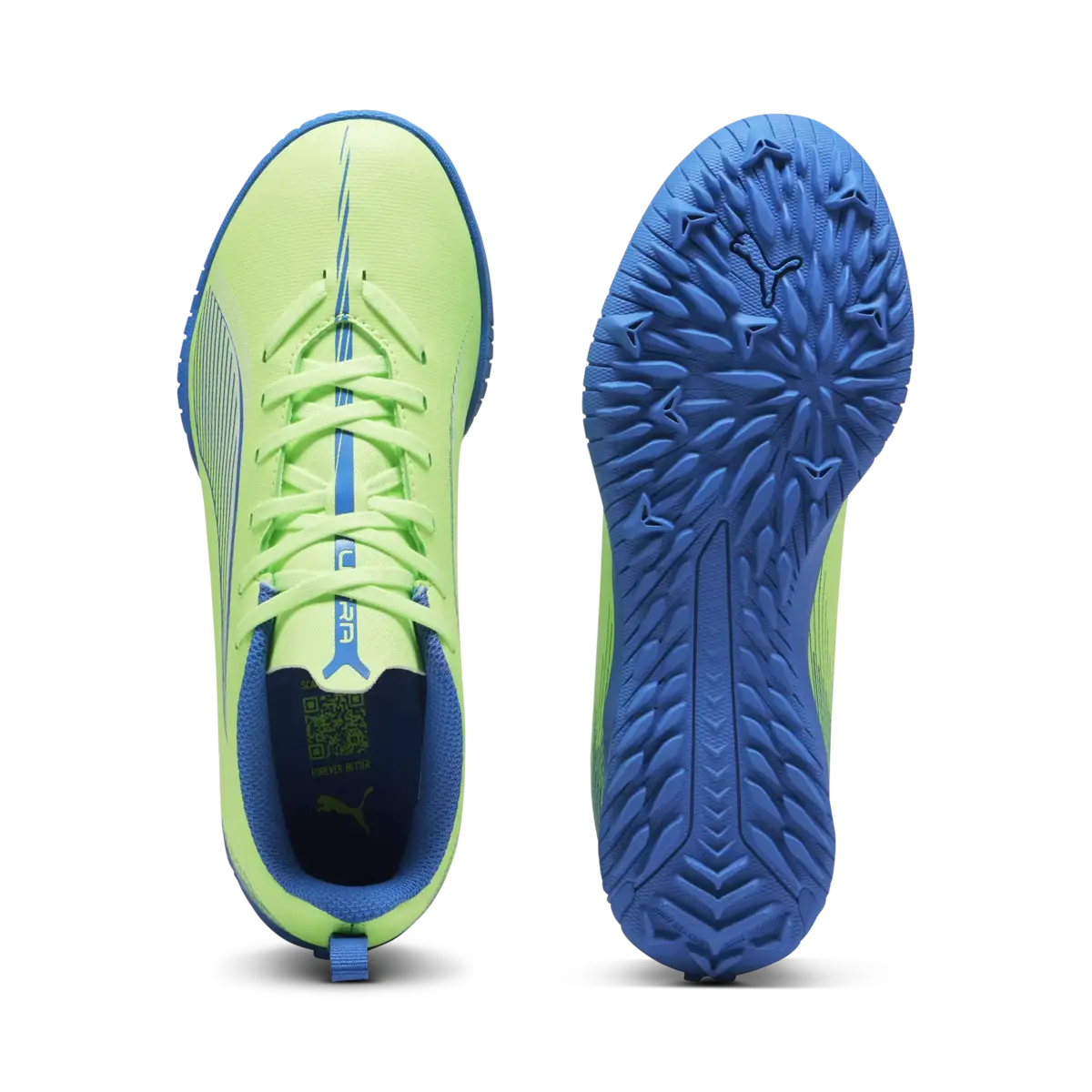 Puma ULTRA 5 PLAY TT Jr Yeşil Erkek Çocuk Halı Saha Ayakkabısı