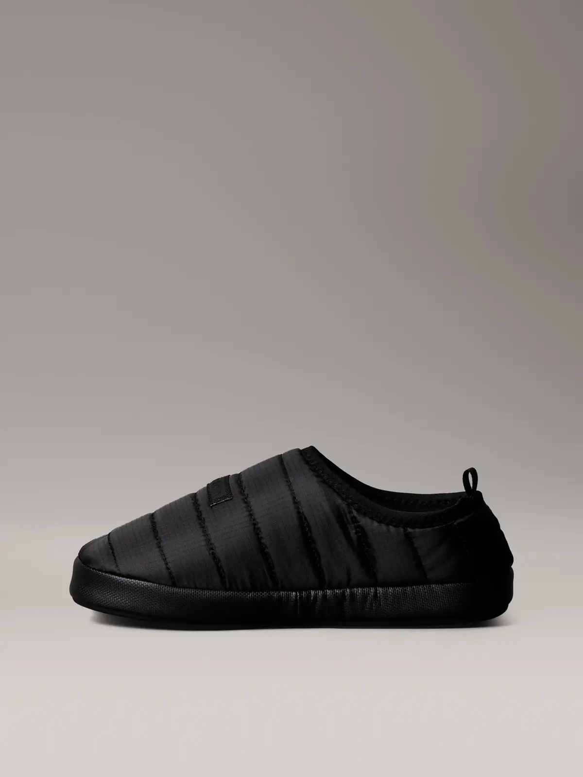 Calvin Klein HOME SLIPPER RIPSTOP Siyah Erkek Ev Terliği