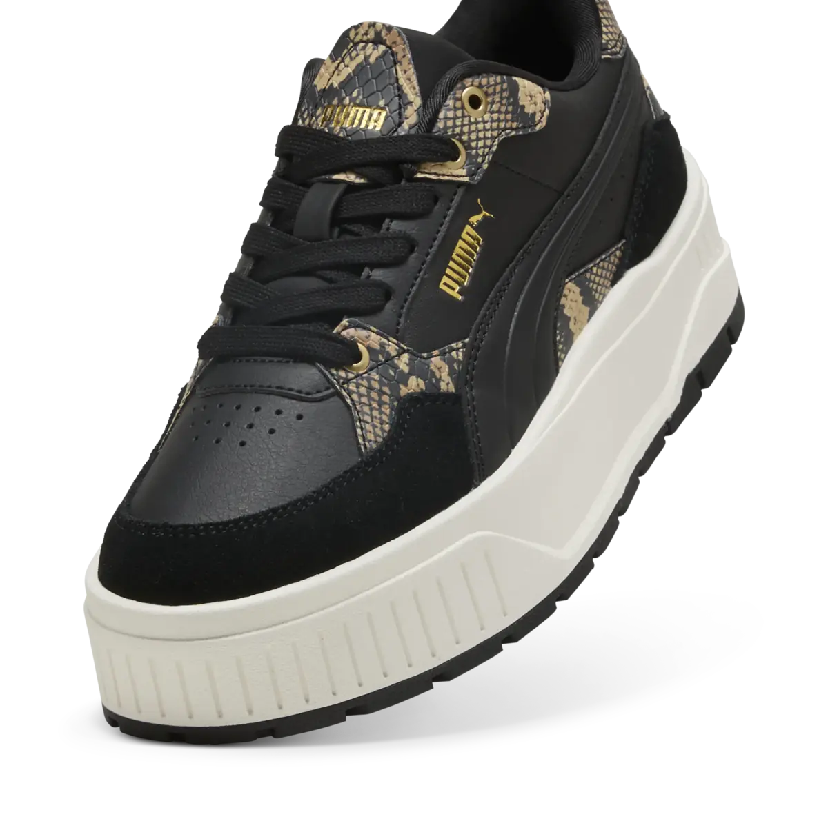 Puma Karmen II Idol Snake Chic Siyah Kadın Spor Ayakkabı