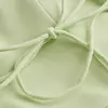 Calvin Klein TIE DETAILING LONG S Kadın Yeşil Gömlek