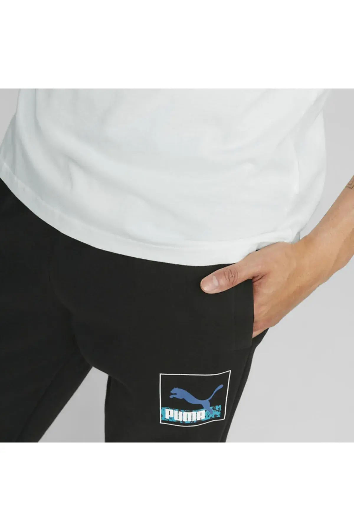 Puma Brand Love Sweatpants Fl Siyah Erkek Eşofman Altı