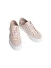 Calvin Klein VULC FLATFORM LOW Pembe Kadın Kanvas Sneaker