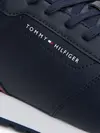 Tommy Hilfiger NEW RUNNER EVA MIX L, DW5 Siyah Erkek Spor Ayakkabı & Sneaker