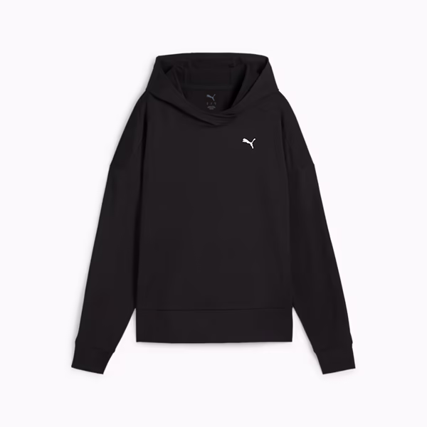 Puma CLOUDSPUN HOODIE Siyah Kadın Hoodie