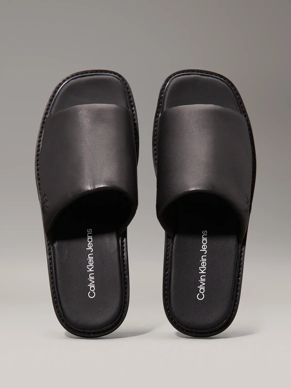 Calvin Klein SQ MOLDED SANDAL SLI, 0GJ Siyah Erkek Terlik