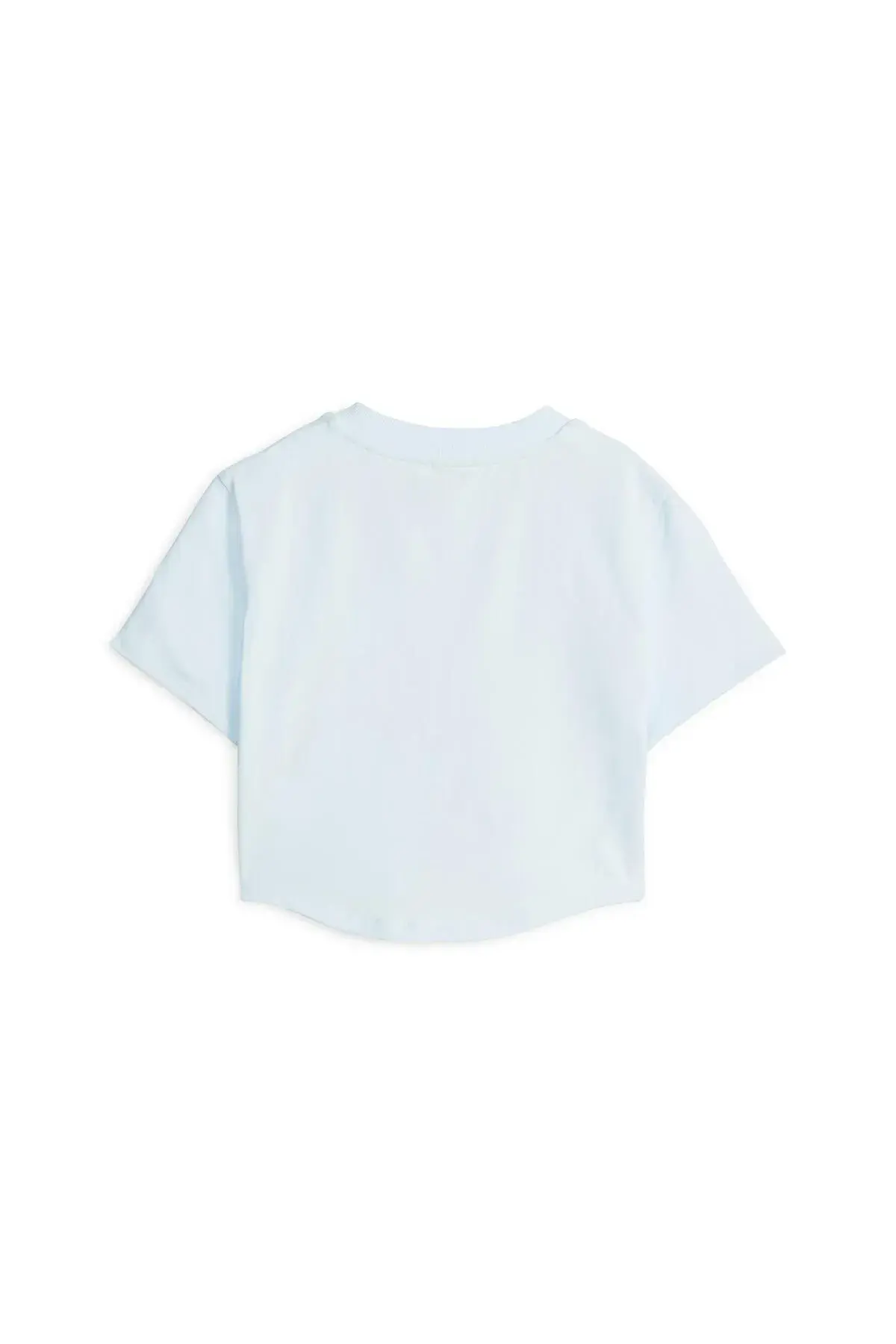 Puma DARE TO Cropped Slim Tee Buz Mavisi Kadın T-Shirt