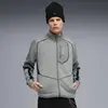 Puma BMW MMS SWEAT JACKET Gri Erkek Fermuarlı Üst