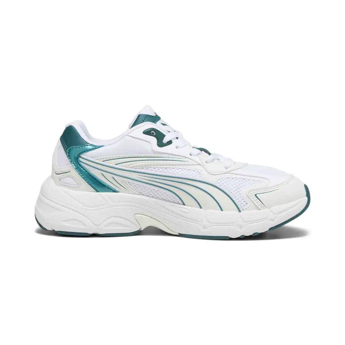 Puma Teveris Nitro Metallic Wns Beyaz Kadın Günlük Spor Ayakkabı