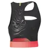 Puma Run Ultraform Aop Crop Tank Siyah Kadın Crop Koşu / Performans Üst