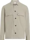 Calvin Klein COTTON BLEND OVERSHI, RAJ Bej Erkek Gömlek