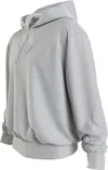 Calvin Klein STACKED LOGO HOODIE Erkek Gri Hoodie