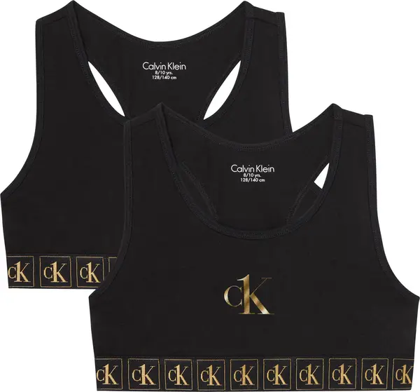 Calvin Klein 2PK BRALETTE Kadın Siyah Bralet