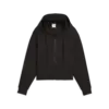 Puma HER Crop Full-Zip Hoodie Siyah Kadın Sweatshirt