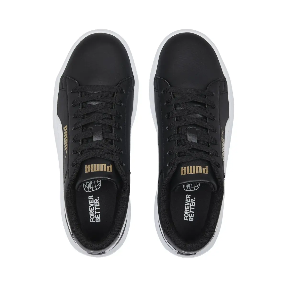 Puma Smash Platform V3 TDP Siyah Kadın Günlük Spor Ayakkabı