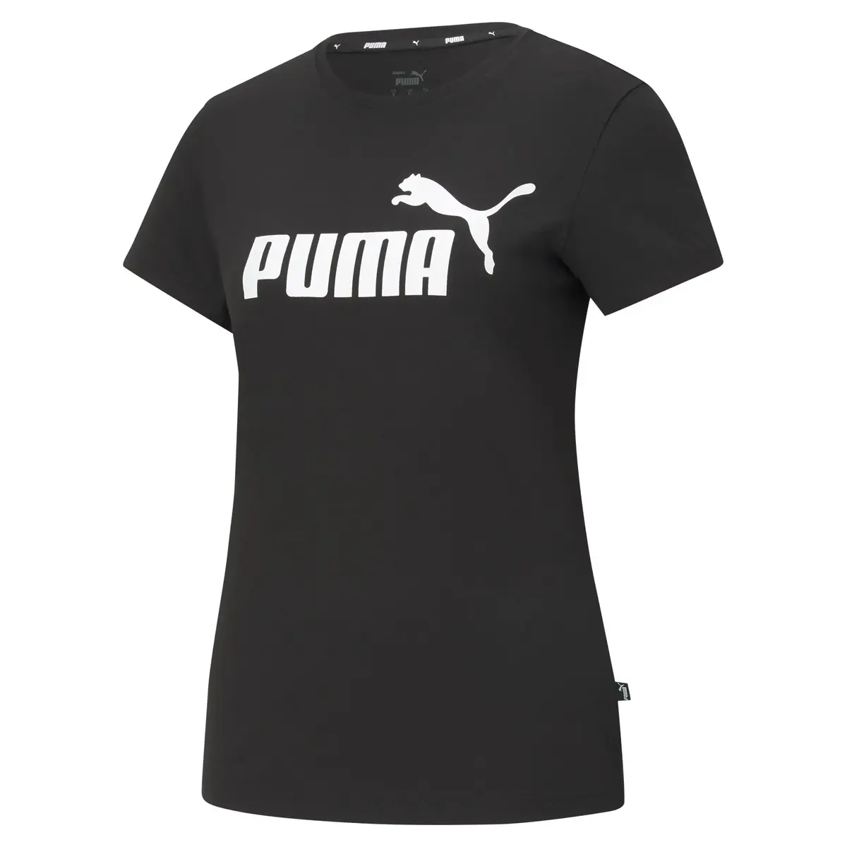 Puma ESS Logo Tee Siyah Kadın T-Shirt