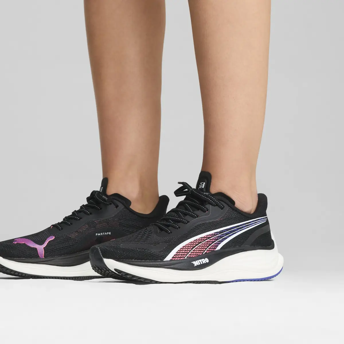 Puma Velocity NITRO  3 Wn Siyah Kadın Yürüyüş ve Koşu Ayakkabısı