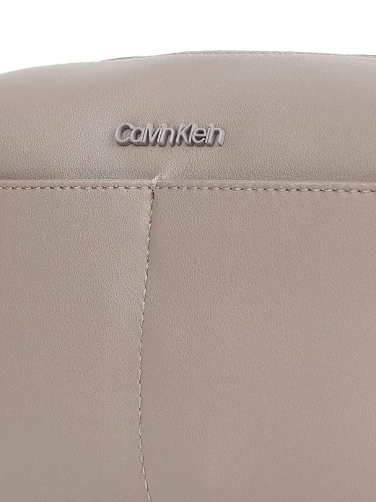 Calvin Klein CLEAN ESSENTIAL CAME, PA0 Krem Kadın Çanta